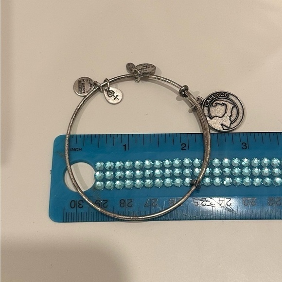 Cape Cod Alex & Ani Bangle Bracelet SIlver - Picture 6 of 7